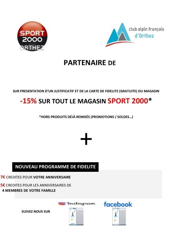 Affiche partenariatcaf sport 2001